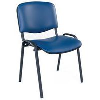 Chaise Fancy - Vinyle - Structure noire - Manutan Expert