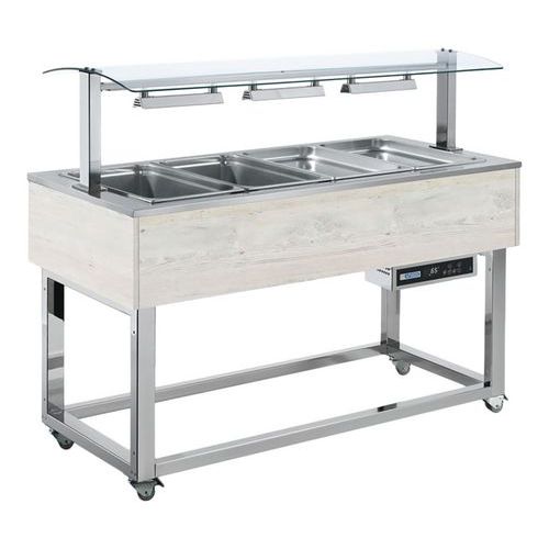 Desserte bain-marie à eau ESSENCE REDES-RED+6H Desserte bain-marie à eau ESSENCE REDES-RED+6H