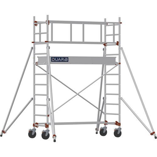 Échafaudage Altitude AL205 - Base standard - Garde-corps monoblocs - Duarib